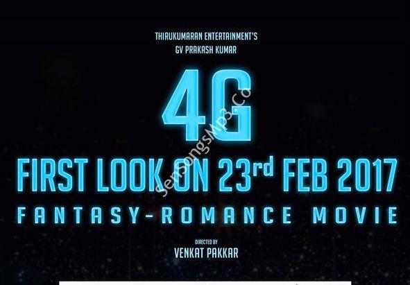 gv prakash kumar 4G 2017 Tamil Movie Songs Posters AlumArt Posters